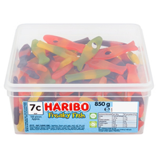 Picture of Haribo Tubs Freaky Fish 7c x100